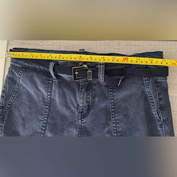 Lila Ryan Ida Cargo Skinny Jeans Zip Pocket Zip Ankle 90s Y2K Utility 10 - Picture 3 of 10